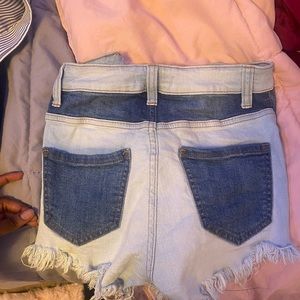 Jean shorts